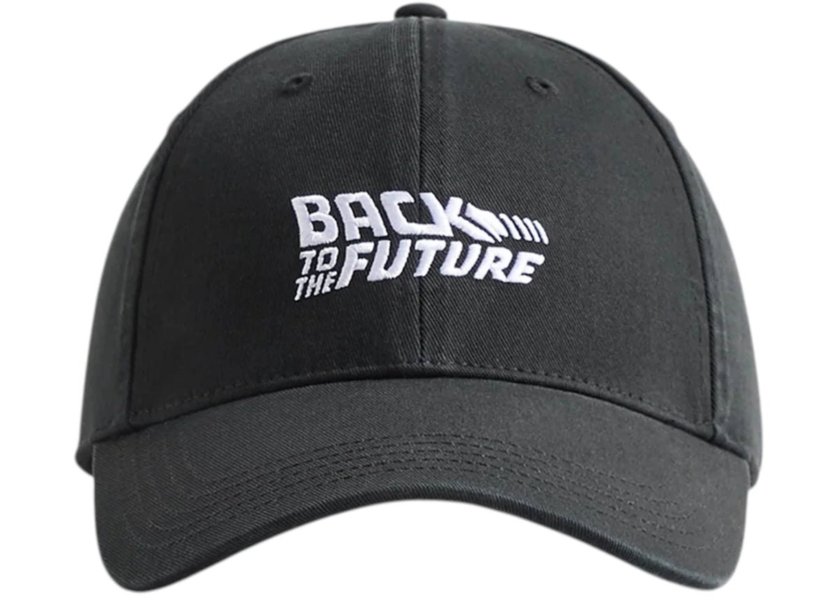 Kith x Back to the Future Twill Classic Cap Black - vue secondaire A