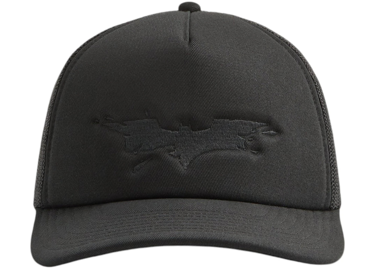 Kith x Batman '08 Nolan Trucker Hat Black - vue 360