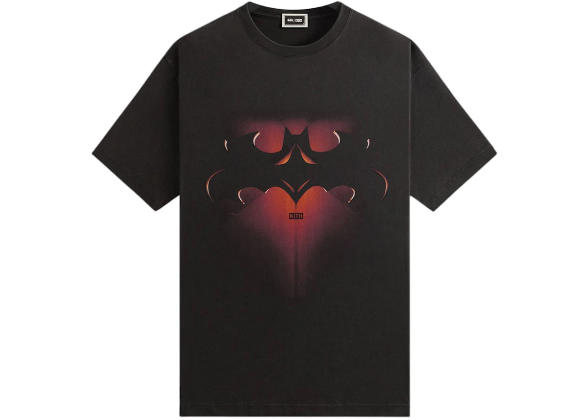 Kith x Batman And Robin Logo Vintage Tee Black - vue secondaire B