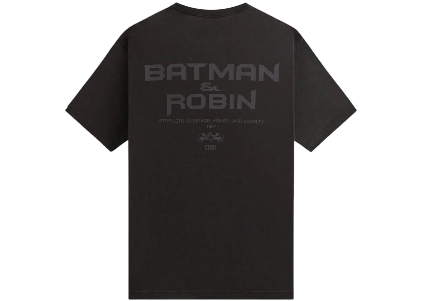 Kith x Batman And Robin Vintage Tee Black - vue secondaire A