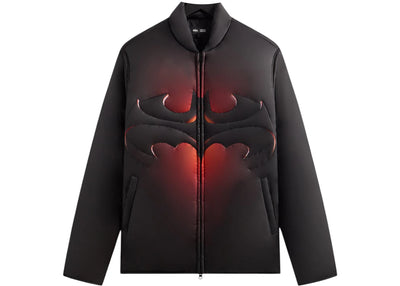 Kith x Batman Brixton Quilted Puffed Jacket Black