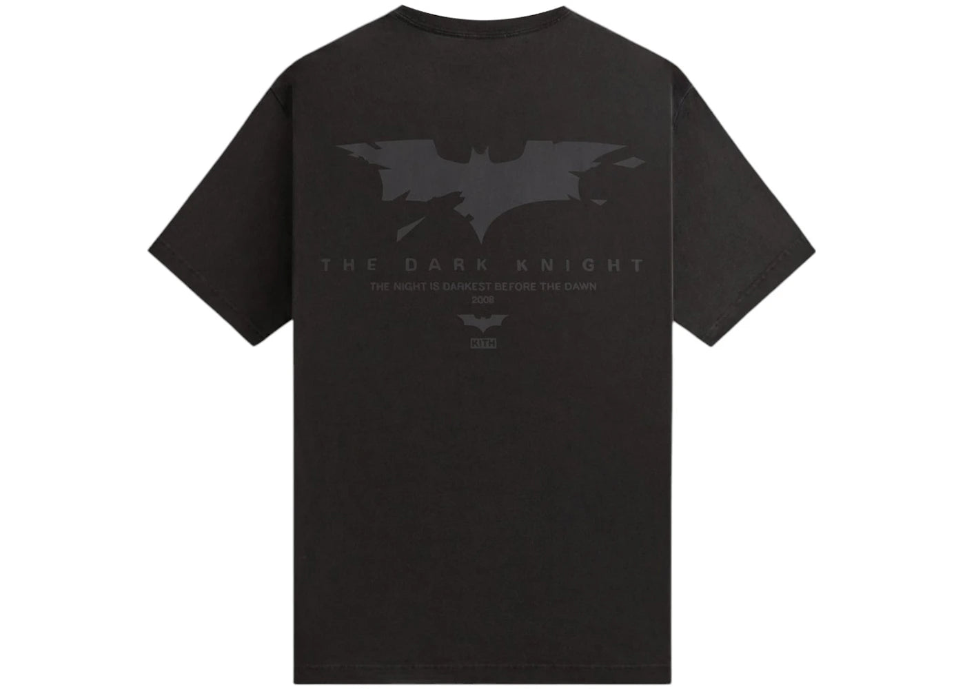 Kith x Batman Dark Knight International Vintage Tee Black - vue secondaire A