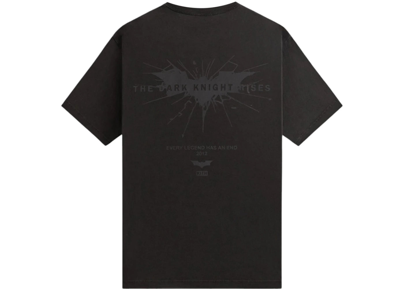 Kith x Batman Dark Knight Rises Vintage Tee Black - vue secondaire A