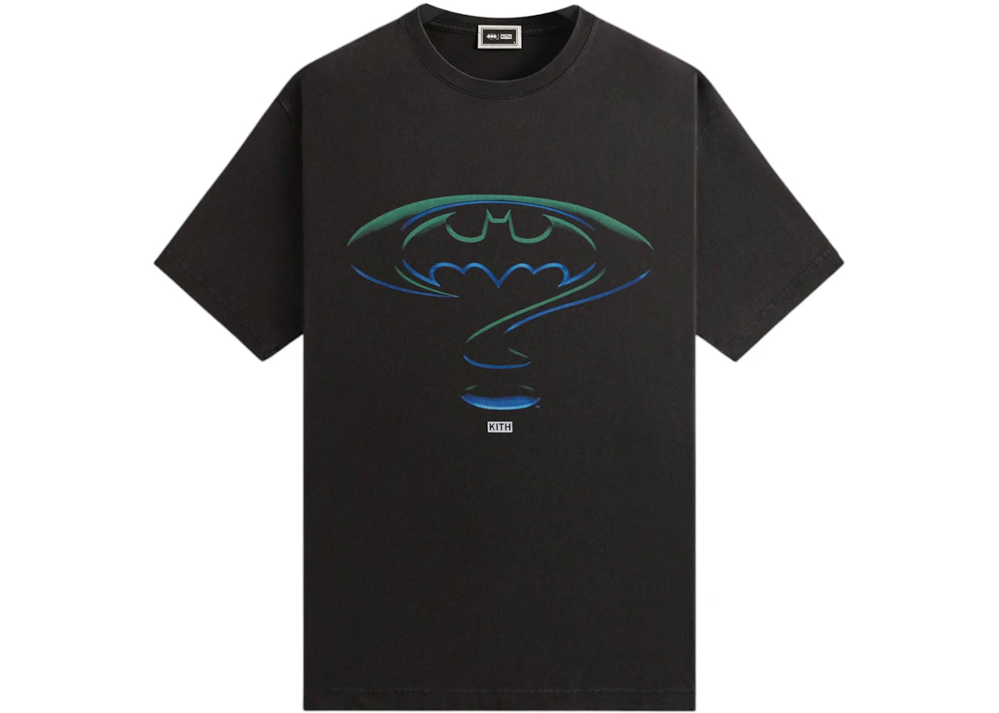 Kith x Batman Forever Film Vintage Tee Black - vue 360