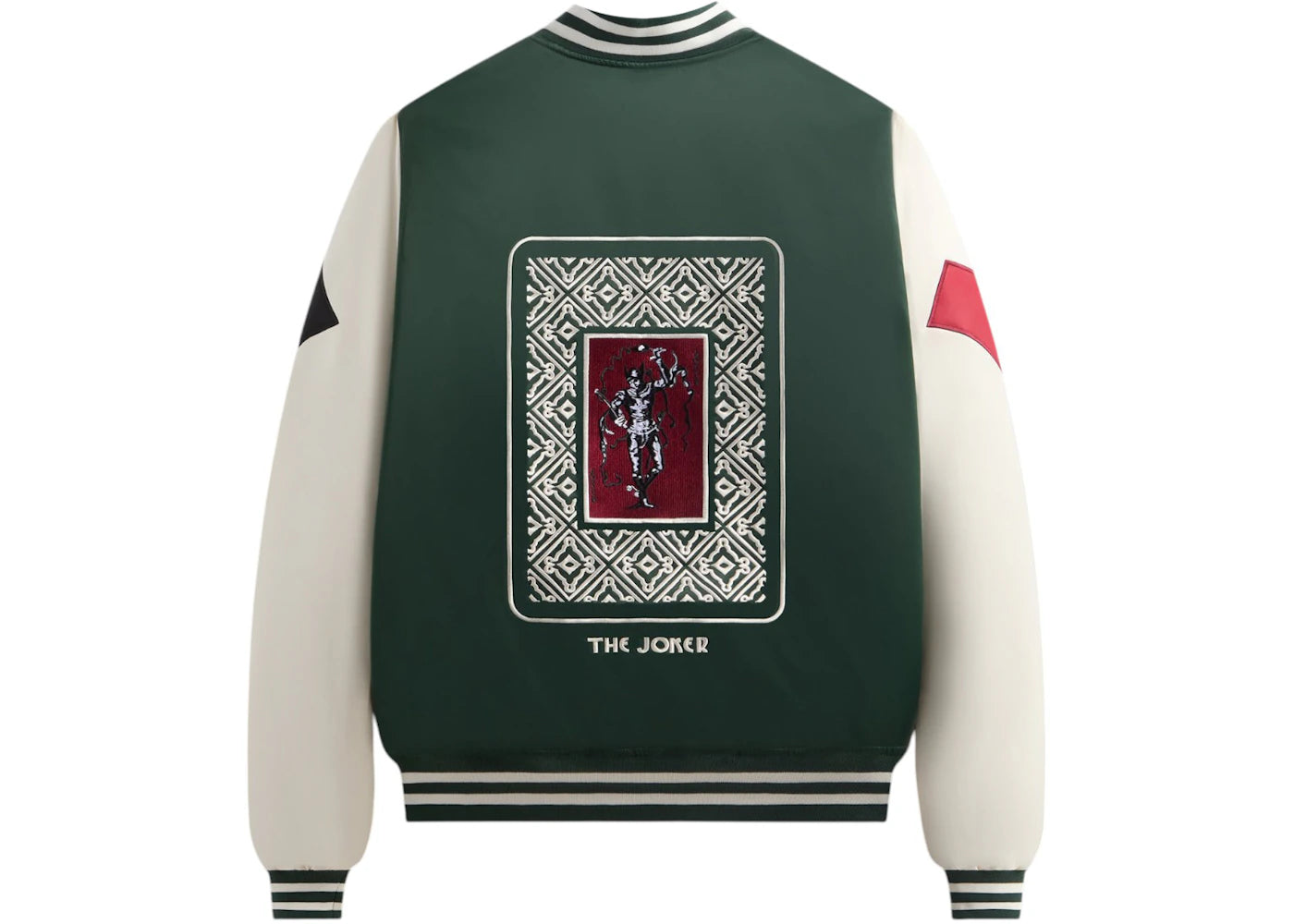 Kith x Batman Joker Satin Bomber Jacket Ivy Green - vue secondaire B
