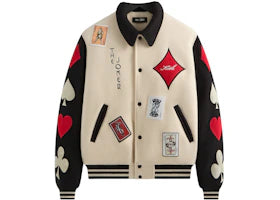 Kith x Batman Joker Wool Coaches Jacket Sandrift - vue 360