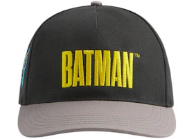 Kith x Batman Twill Two Tone Pinch Crown Snapback Cap Black - vue 360
