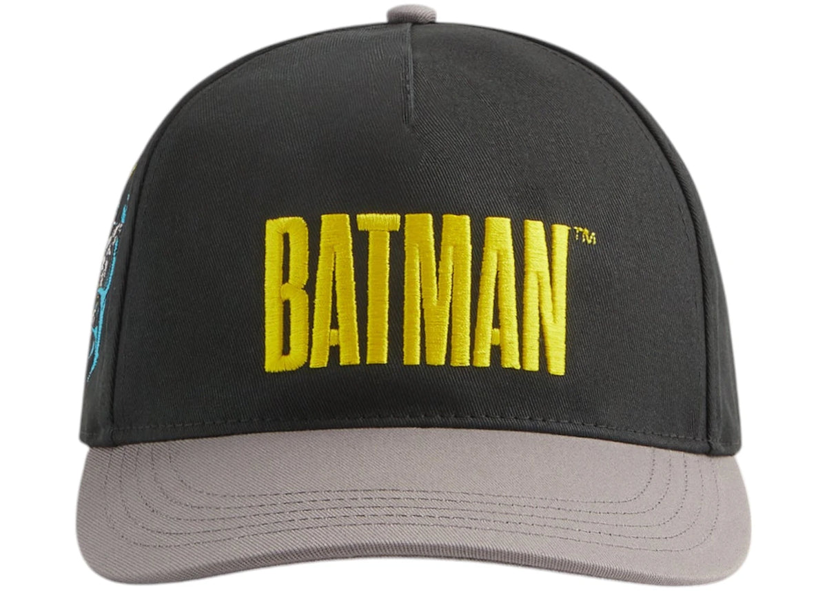 Kith x Batman Twill Two Tone Pinch Crown Snapback Cap Black - vue secondaire A