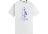 Kith x Capcom Mega Man Sketch Vintage Tee White