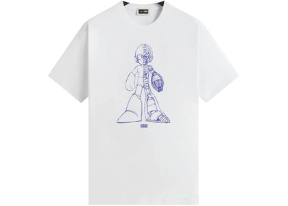 Kith x Capcom Mega Man Sketch Vintage Tee White - authentic Kith product