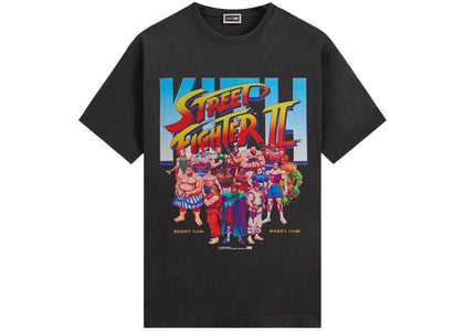 Kith x Capcom Super Street Fighter Vintage Tee Black - product view 2
