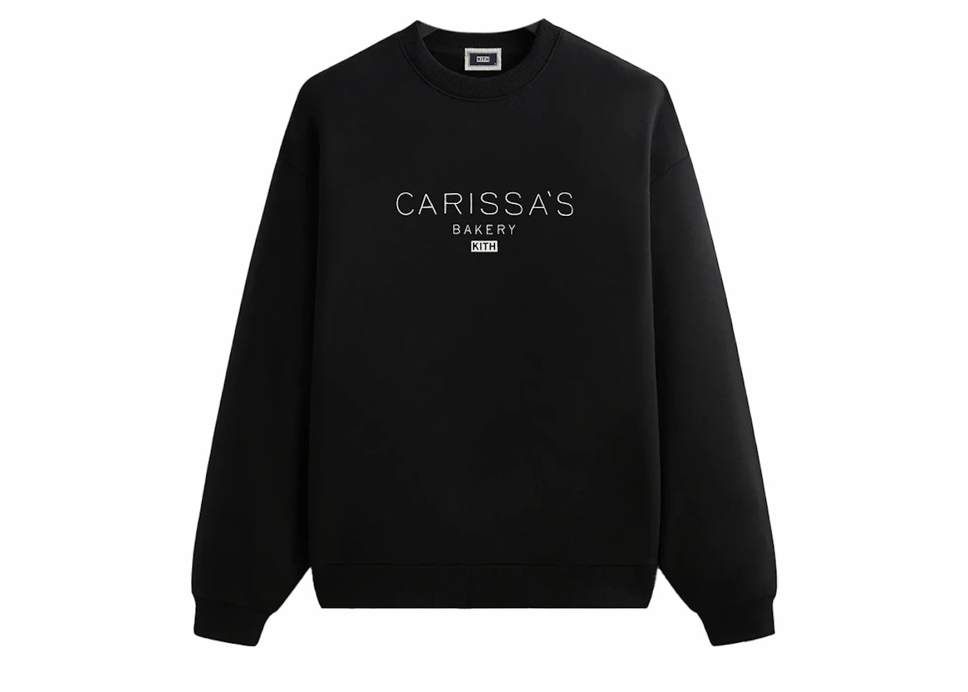 Kith x Carissa's Bakery Nelson Crewneck Black - vue secondaire A