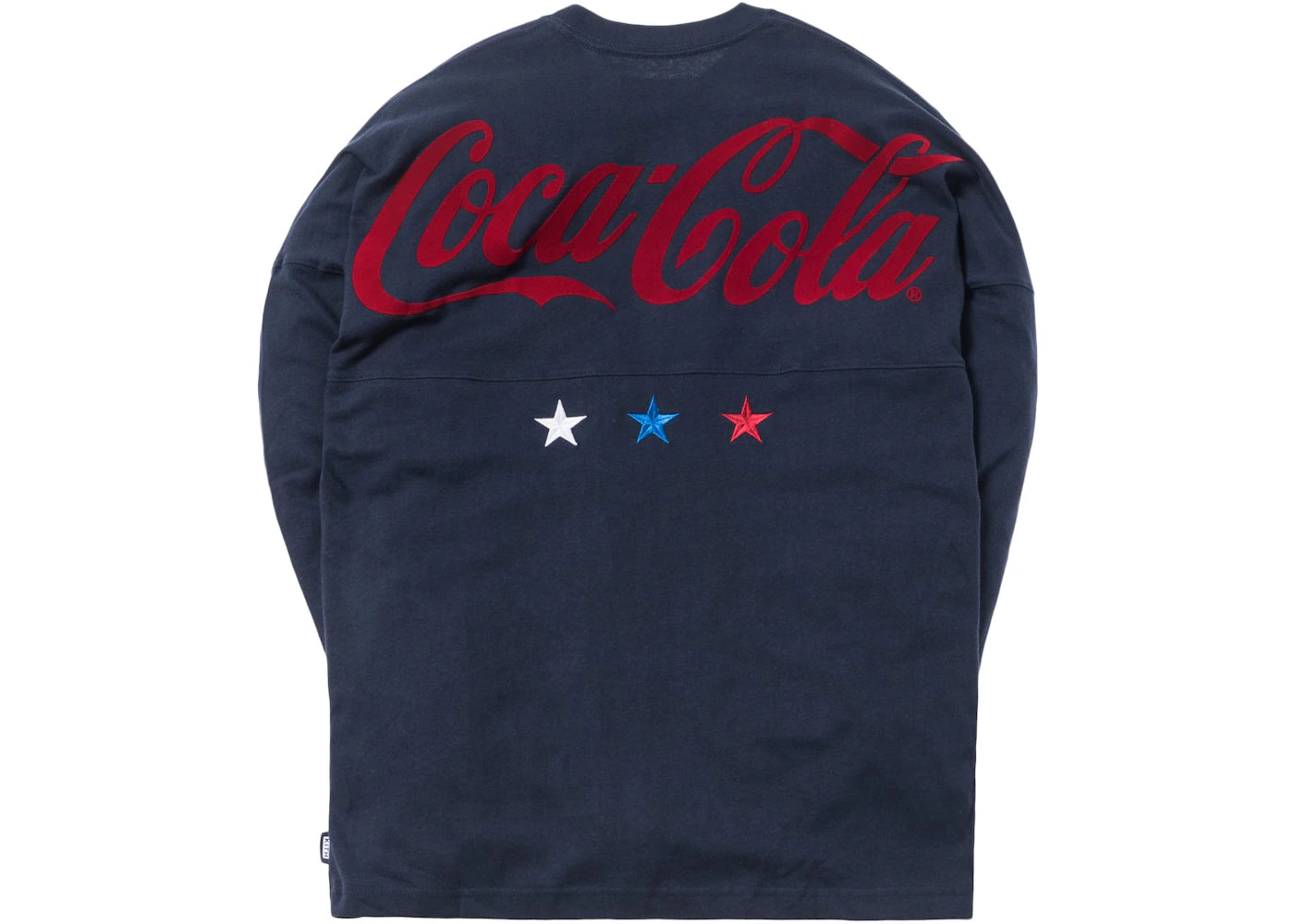 Kith x Coca-Cola Global L/S Tee Navy - vue secondaire B