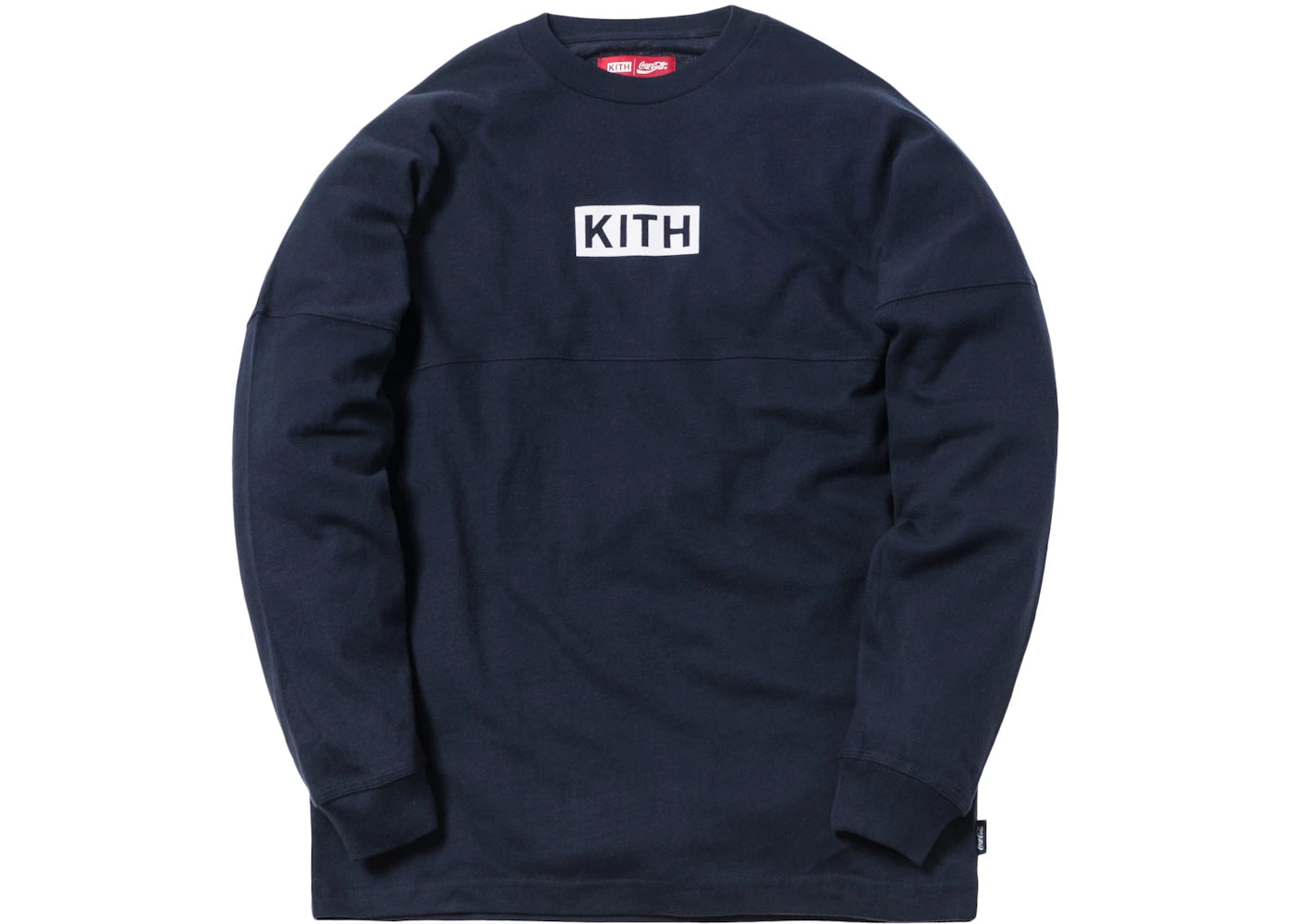 Kith x Coca-Cola Global L/S Tee Navy - vue secondaire A