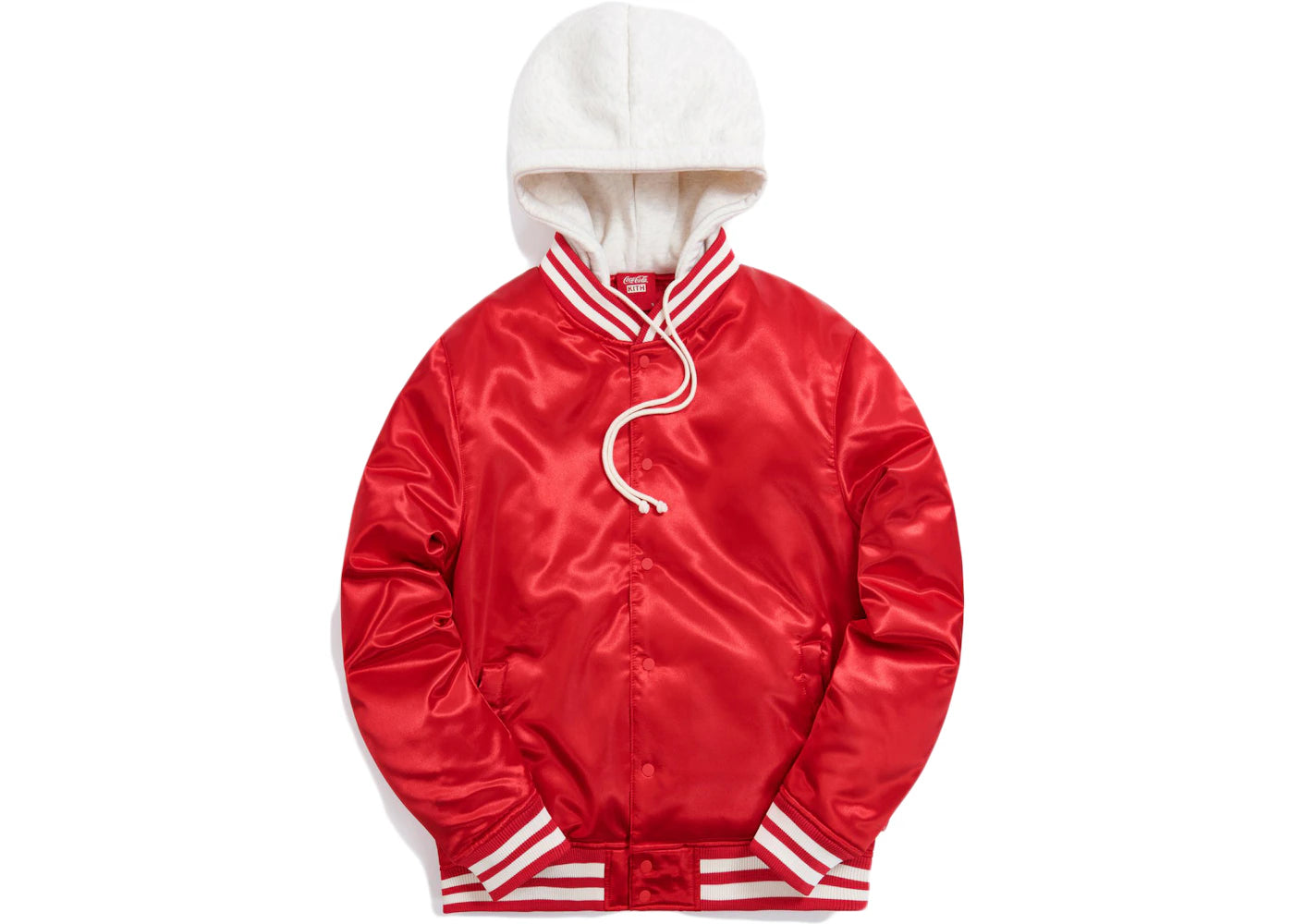 Kith x Coca-Cola Gorman Jacket Maroon - vue secondaire B