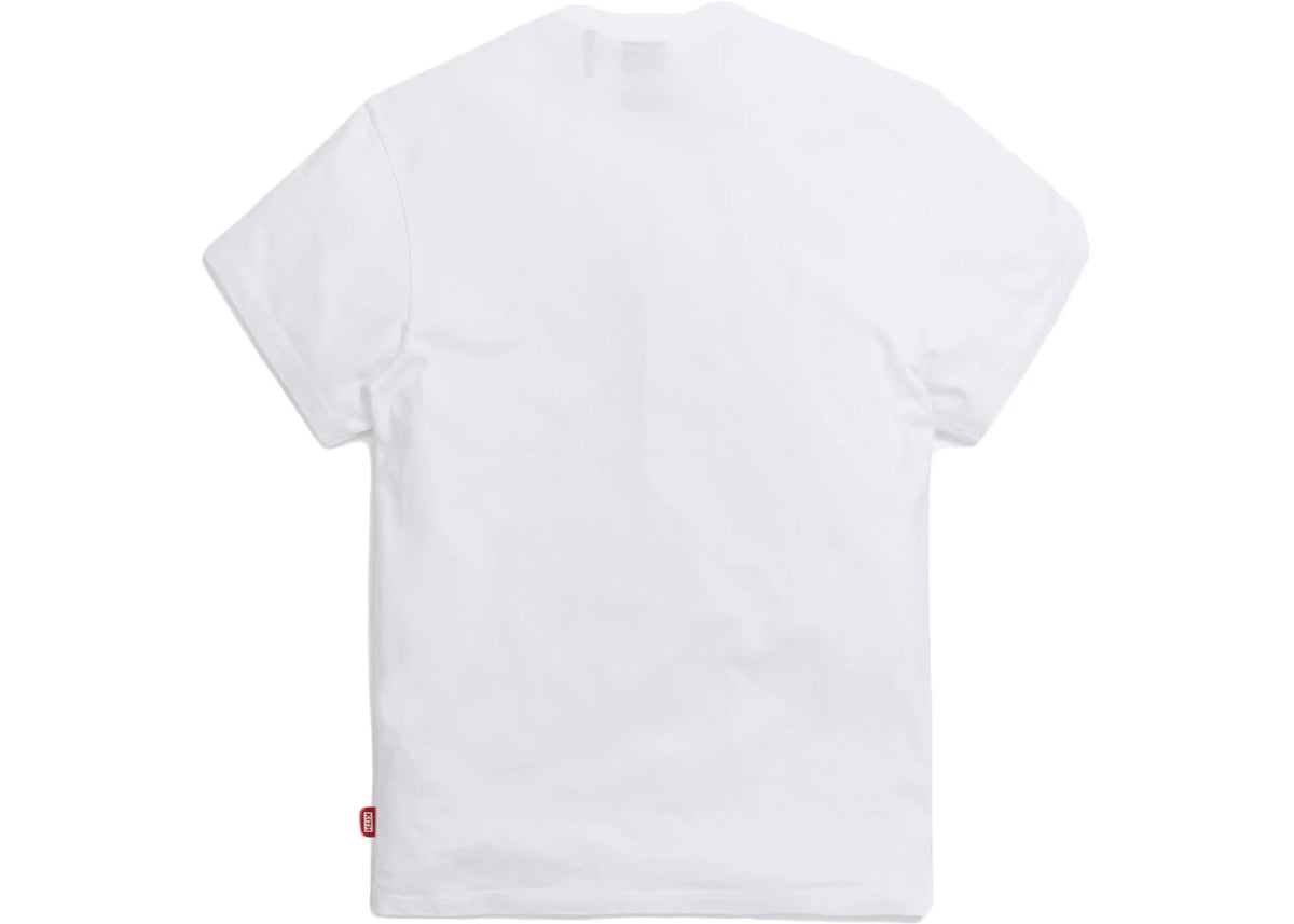 Kith x Coca-Cola Splash Vintage Tee White - vue secondaire B