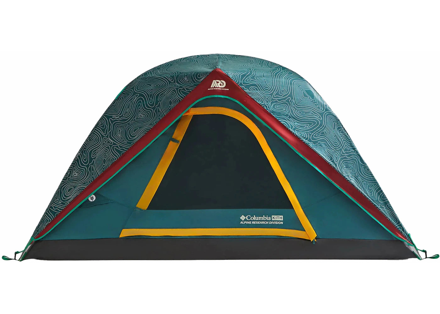 Kith x Columbia 4P Dome Tent Multicolor - vue secondaire A