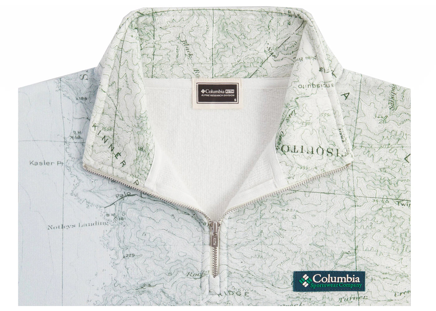 Kith x Columbia Big Sur Quarter Zip Arrival - vue secondaire A