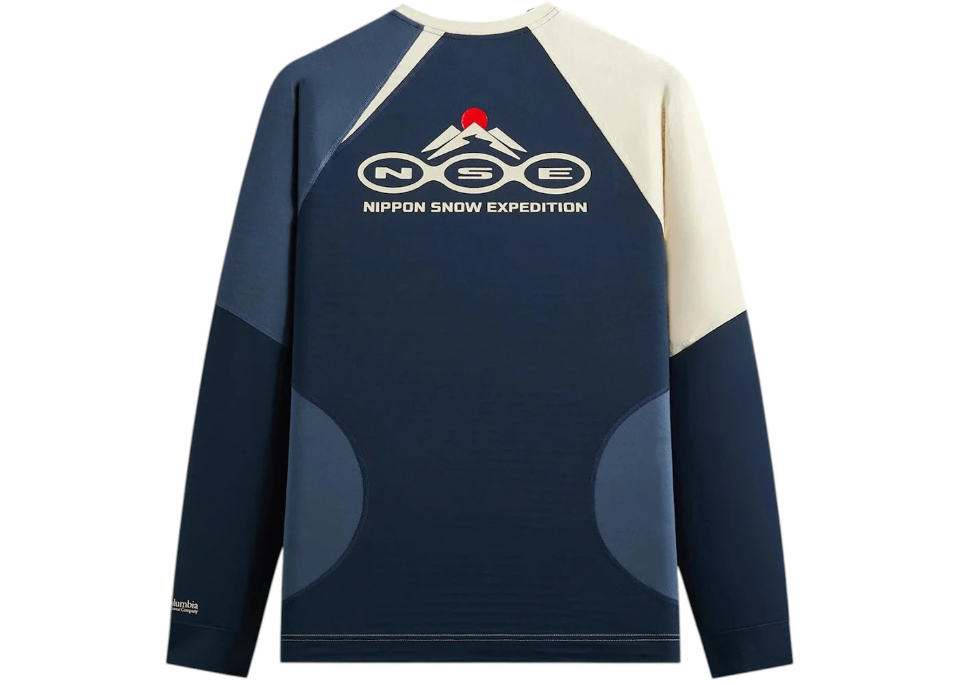Kith x Columbia Infinity Long Sleeve Baselayer Nocturnal/Sandrift/Mystery - vue secondaire A