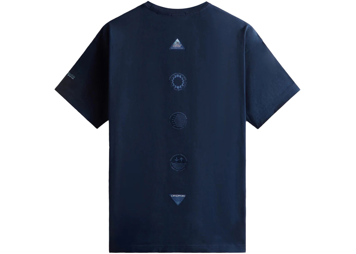 Kith x Columbia PFG Elemental Tee Nocturnal - vue secondaire A