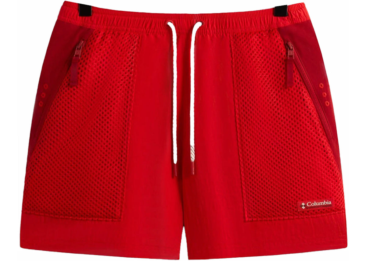 Kith x Columbia Wind Short Red Velvet - vue secondaire B
