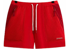 Kith x Columbia Wind Short Red Velvet