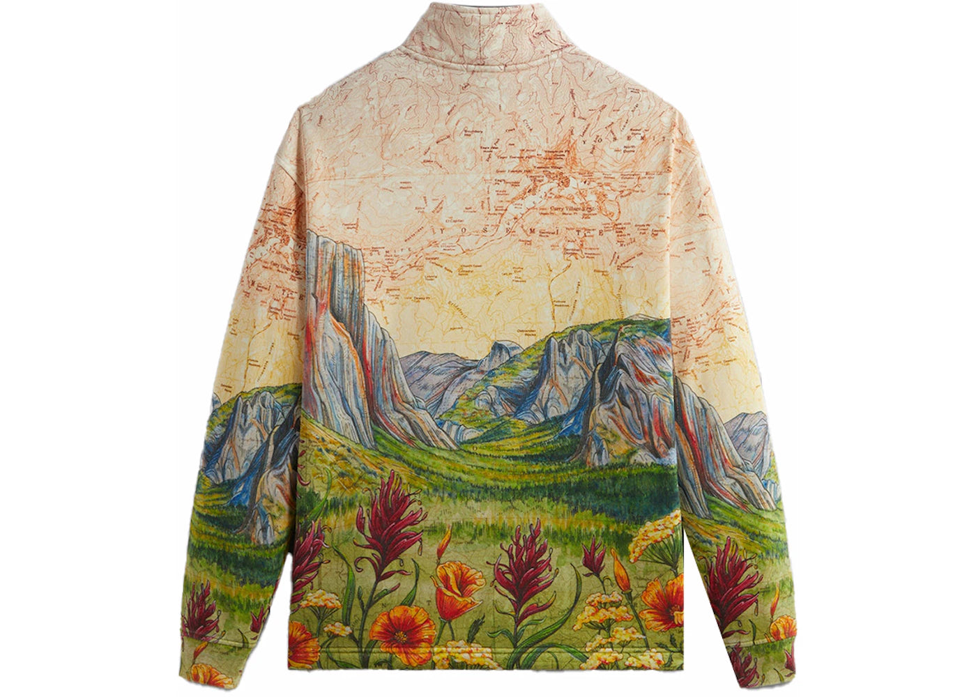 Kith x Columbia Yosemite Quarter Zip Waffle