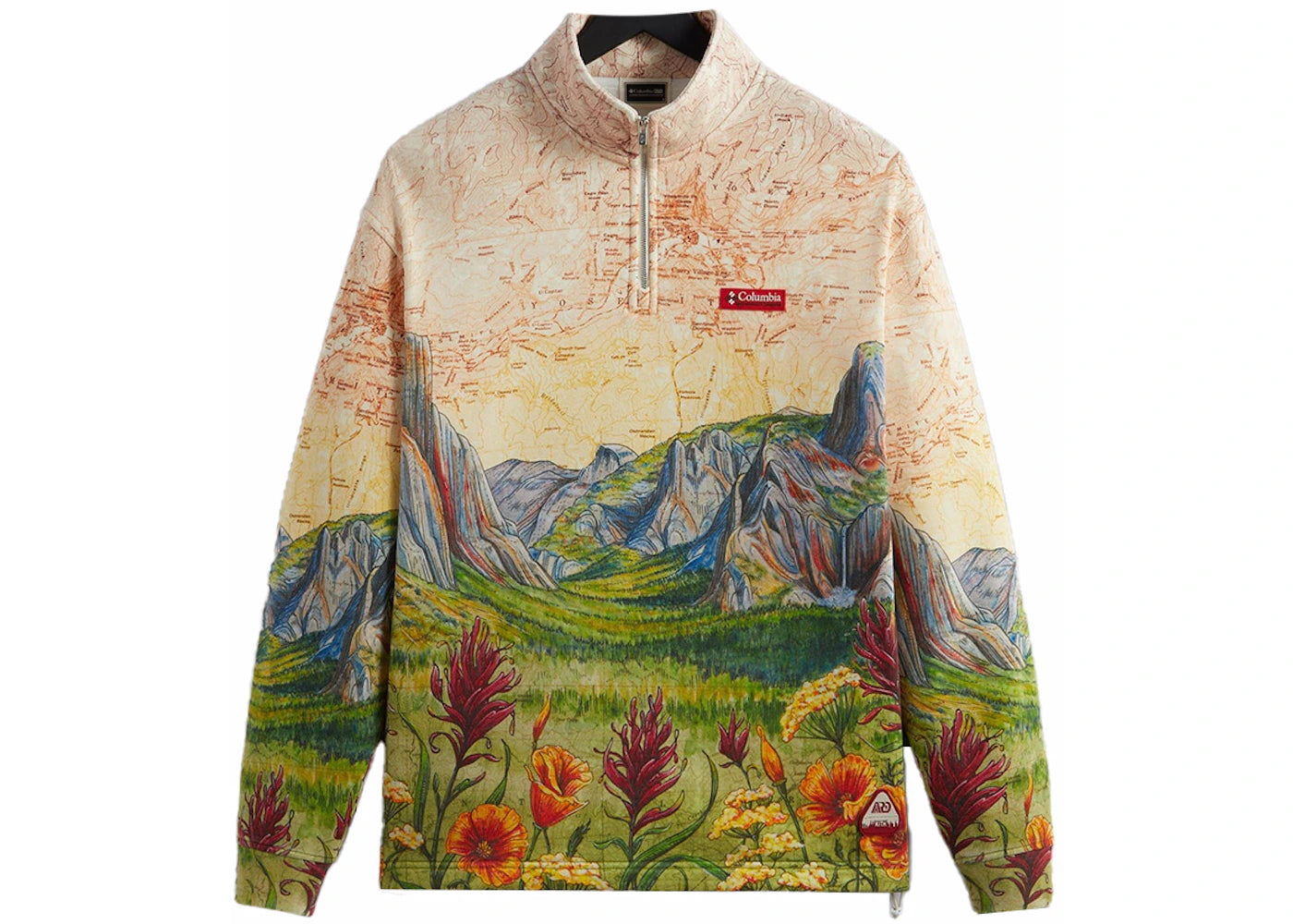Kith x Columbia Yosemite Quarter Zip Waffle - vue 360