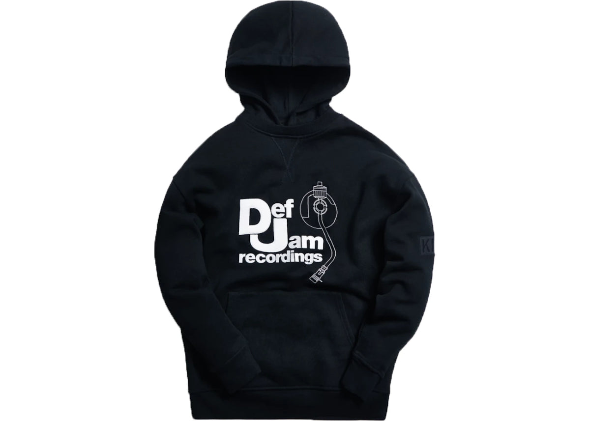 Kith x Def Jam Hoodie Black - vue secondaire A