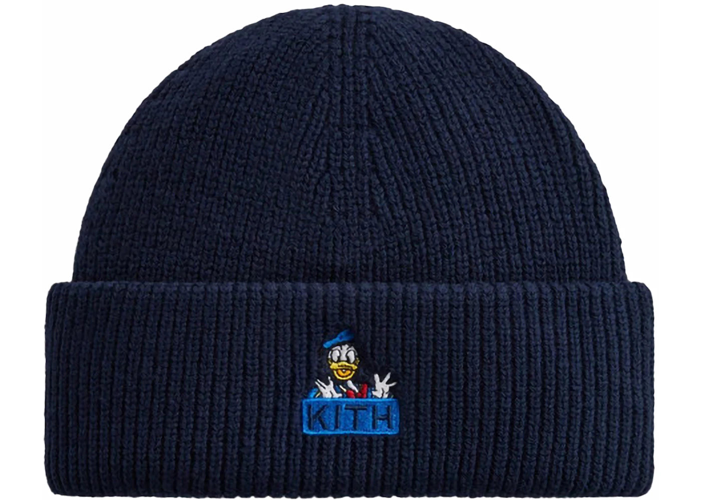 Kith x Disney Mickey & Friends Donald Mia Beanie Nocturnal - vue secondaire A