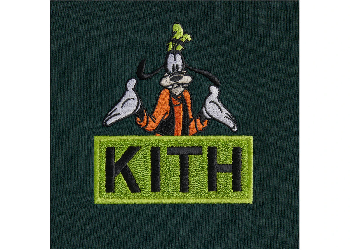 Kith x Disney Mickey & Friends Goofy Classic Logo Hoodie Stadium - vue secondaire B