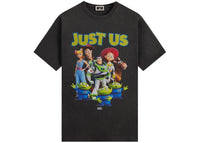 Kith x Disney Pixar Just Us Toy Story Vintage Tee Black