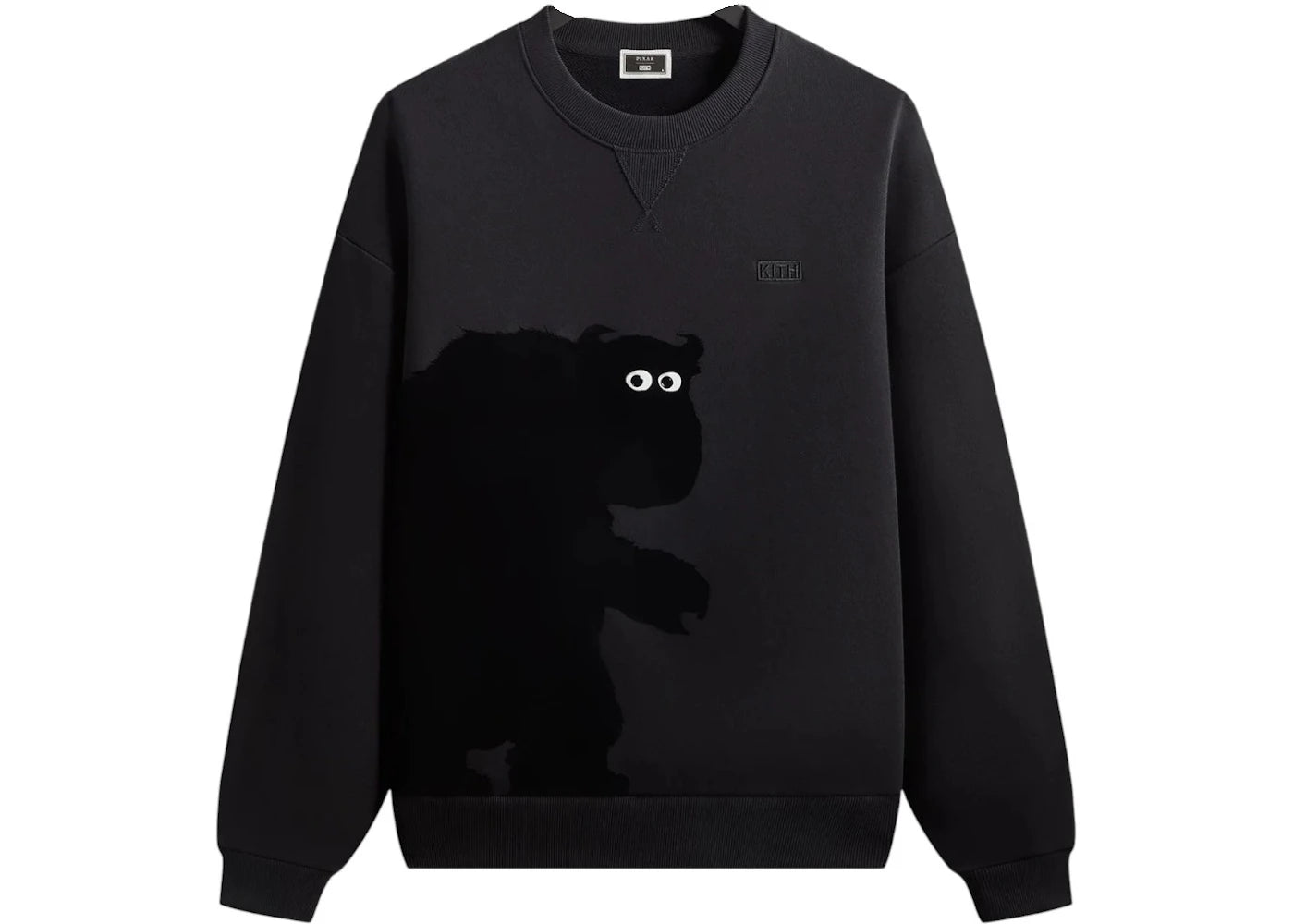 Kith x Disney Pixar Scare Nelson Crewneck Black - vue 360