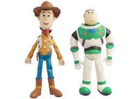 Kith x Disney Pixar Woody & Buzz Lightyear Leather Plush Set of 2 Multicolor