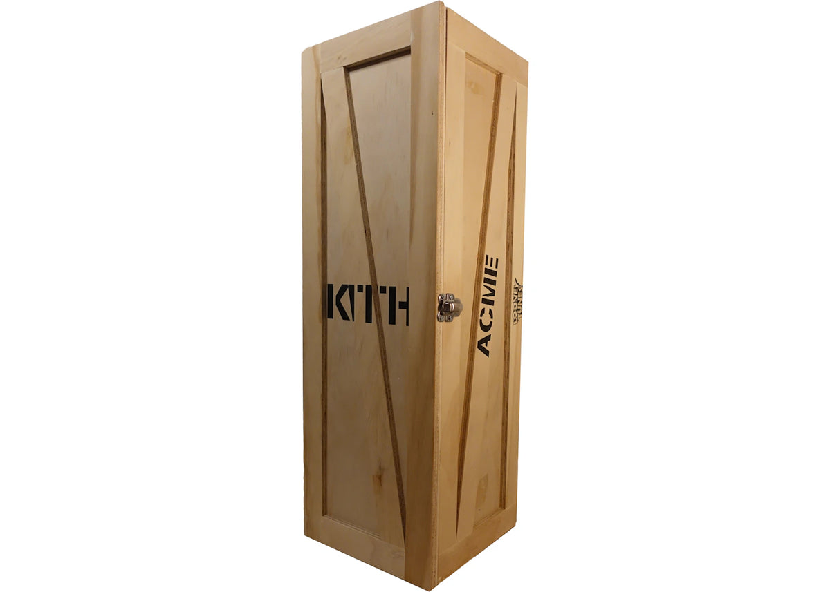 Kith x Looney Tunes F&F Wooden Box Bugs Bunny Plush Grey - vue secondaire B