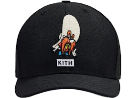 Kith x Looney Tunes x New Era Yosemite 59Fifty Cap Black - vue 360