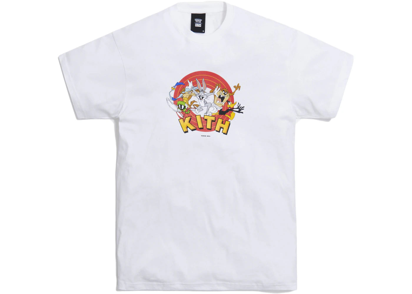 Kith x Looney Tunes That's All Folks Tee White - vue secondaire B