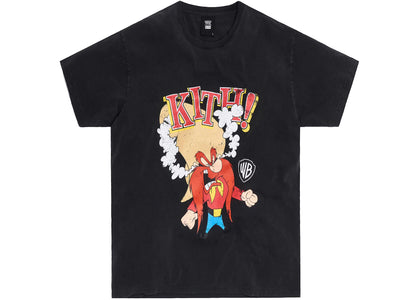 Kith x Looney Tunes Yosemite Sam Vintage Tee Black - product view 2