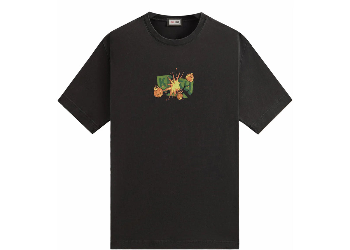 Kith x Marvel Green Goblin Vintage Tee Black - vue secondaire A