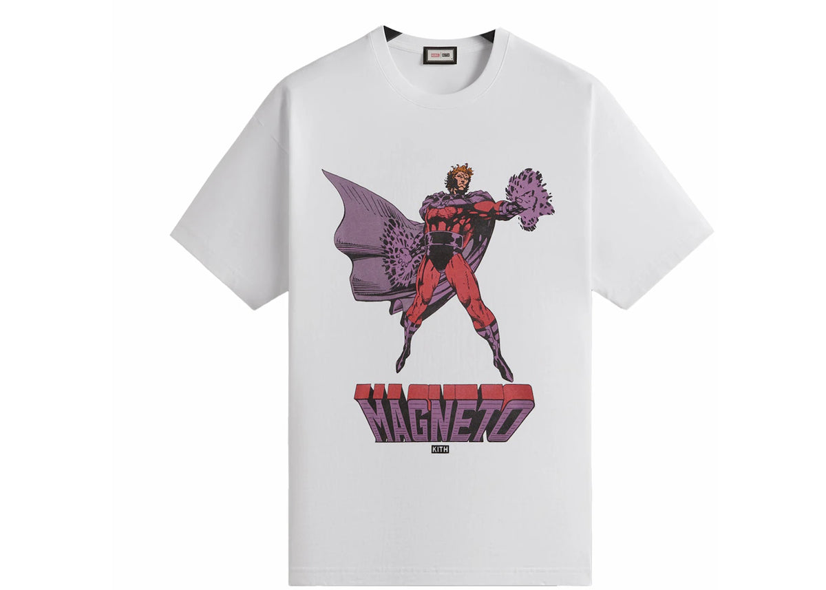 Kith x Marvel Magneto Vintage Tee White - vue secondaire A