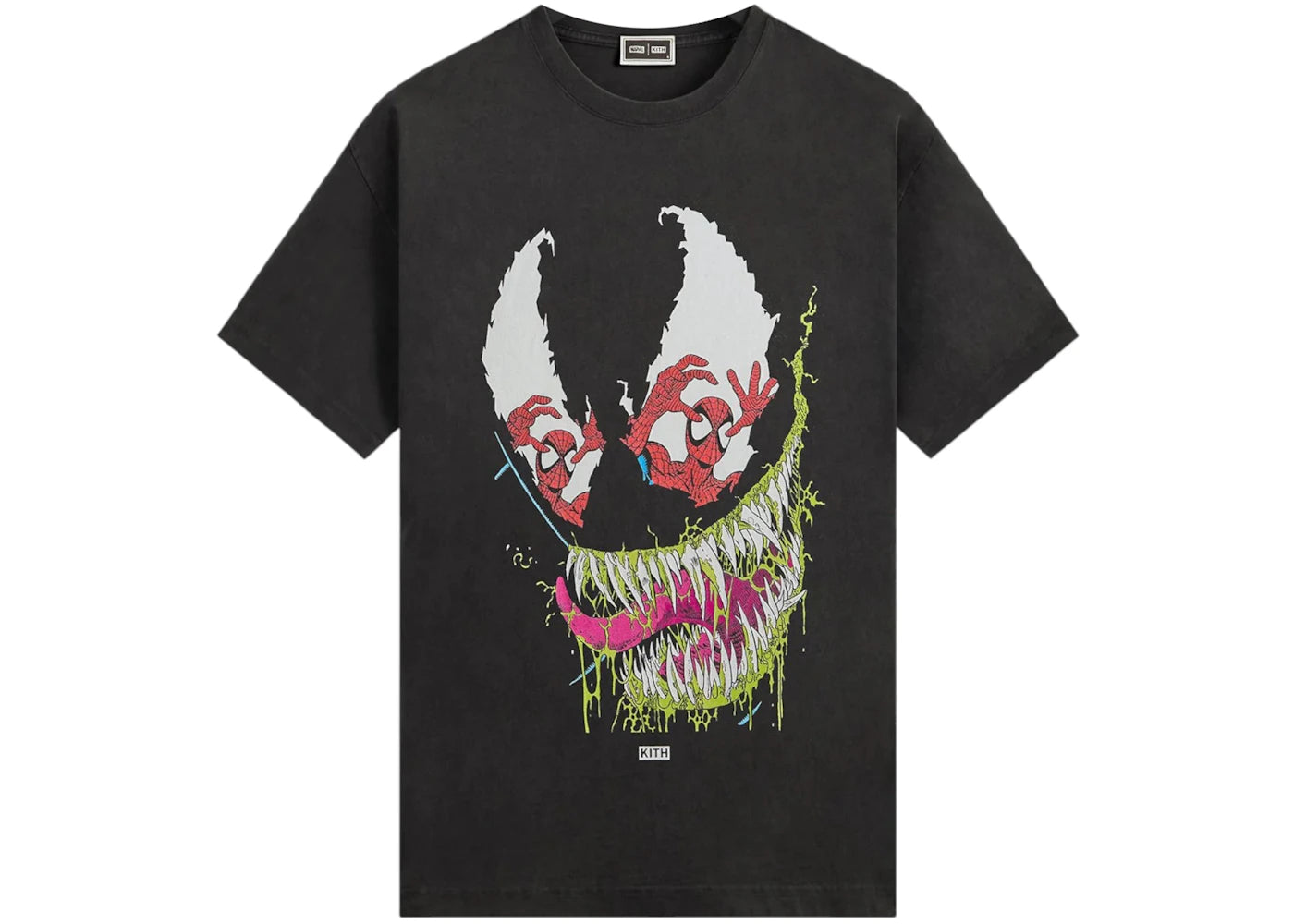 Kith x Marvel Venom Vintage II Tee Black - vue secondaire A