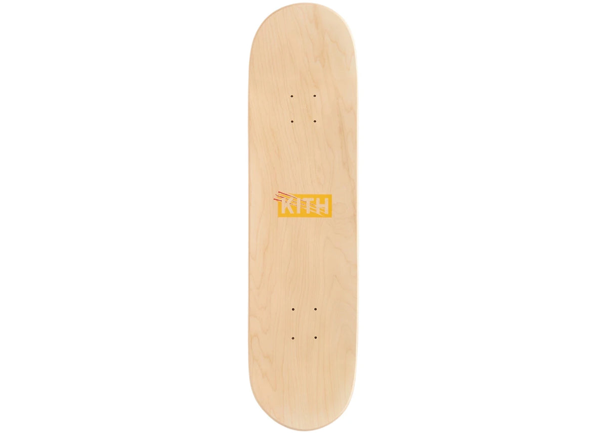 Kith x Marvel Wolverine Skate Deck Skateboard Deck - vue secondaire B