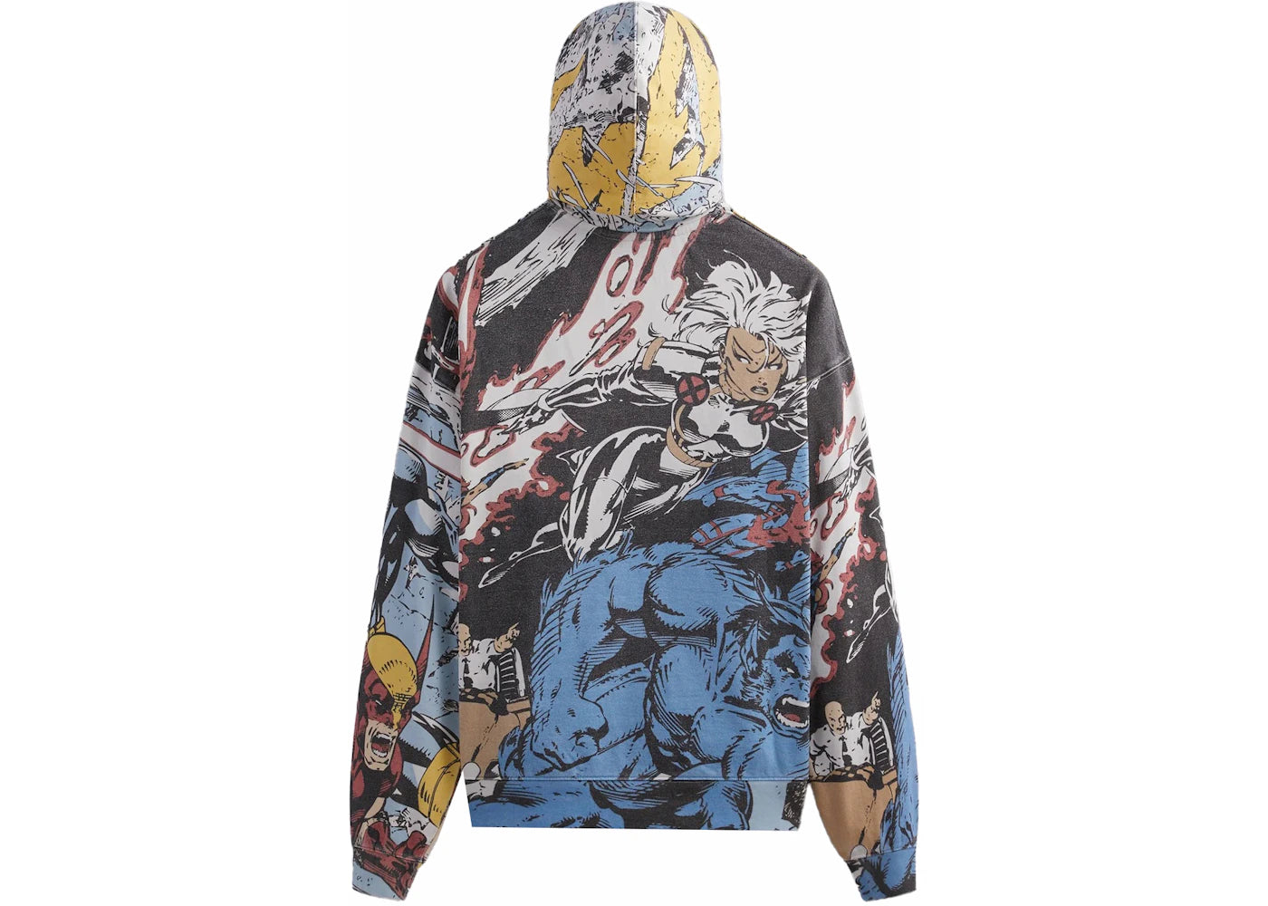 Kith x Marvel X-Men Battle Hoodie White PH - vue secondaire B