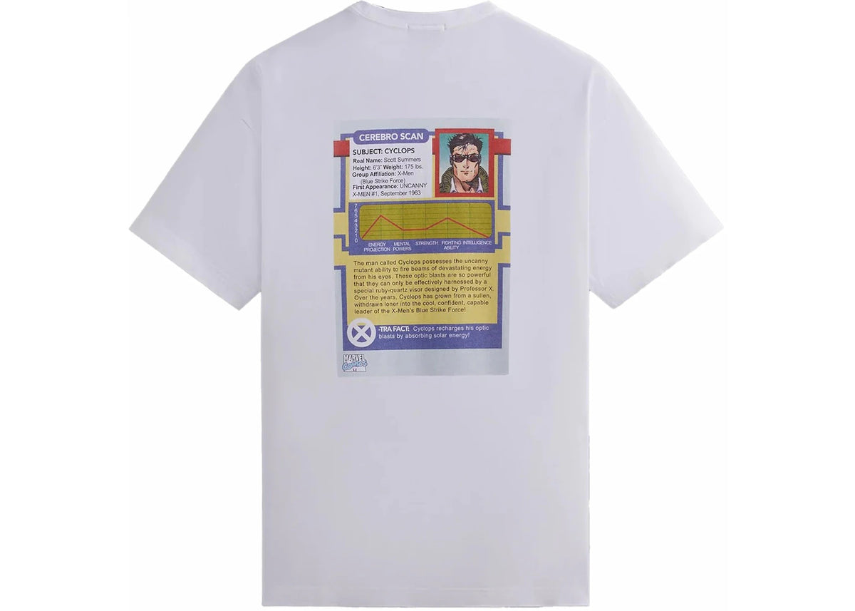 Kith x Marvel X-Men Cyclops Card Vintage Tee White PH - vue secondaire B