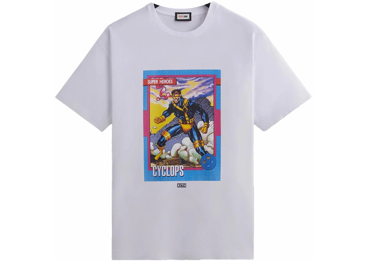 Kith x Marvel X-Men Cyclops Card Vintage Tee White PH - vue secondaire A