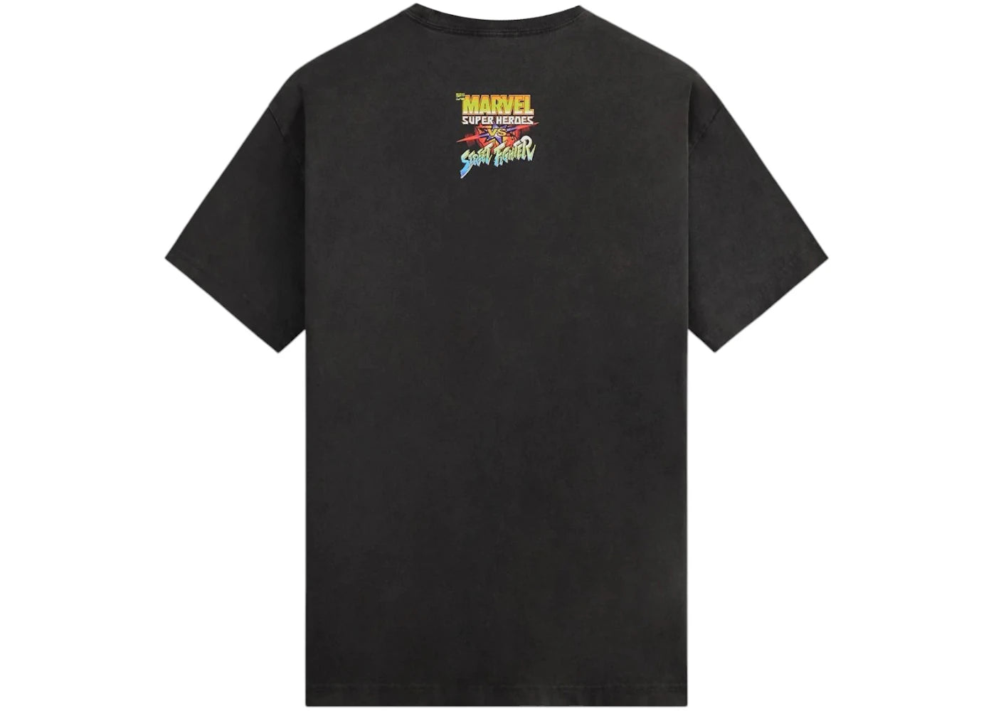 Kith x Marvel vs. Capcom Heroes vs. Street Fighter Vintage Tee Black - vue secondaire B