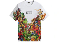 Kith x Marvel vs. Capcom New Age of Heroes All-Over Printed Tee White