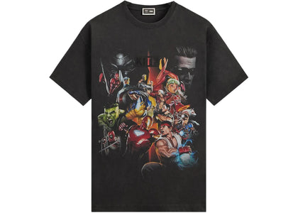 Kith x Marvel vs. Capcom Ultimate Vintage Tee Black - authentic Kith product