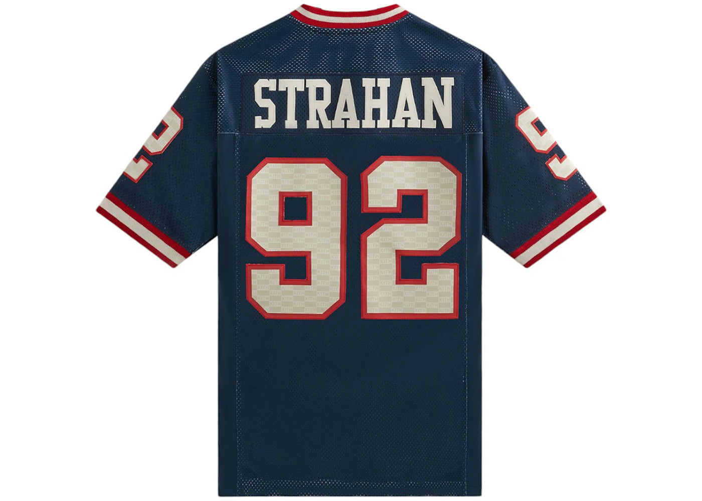 Kith x Mitchell & Ness NFL Michael Strahan Jersey Blue - vue secondaire B