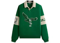 Kith x NFL 47 Eagles Nelson Collared Pullover Parrot